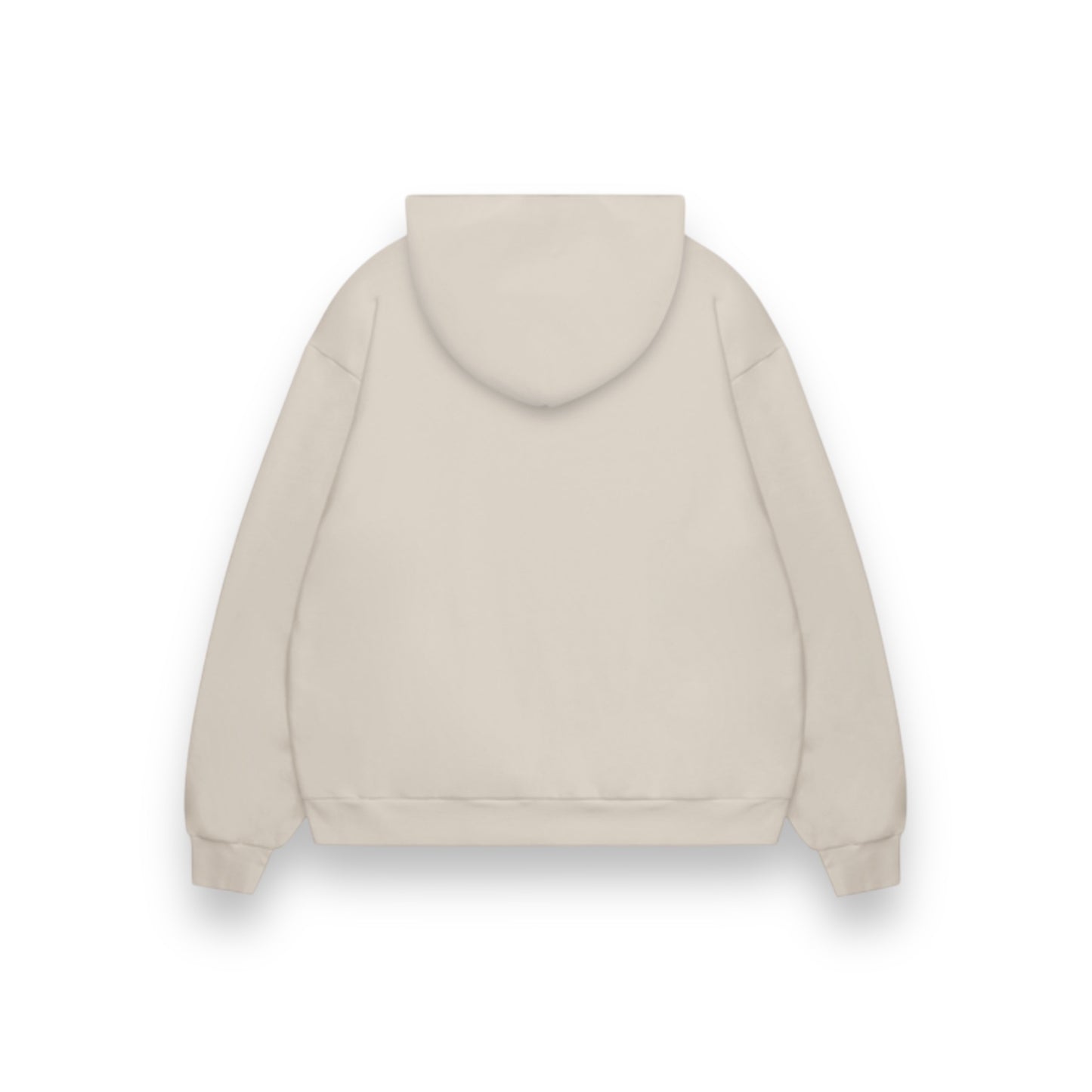 CREAM HEART HOODIE