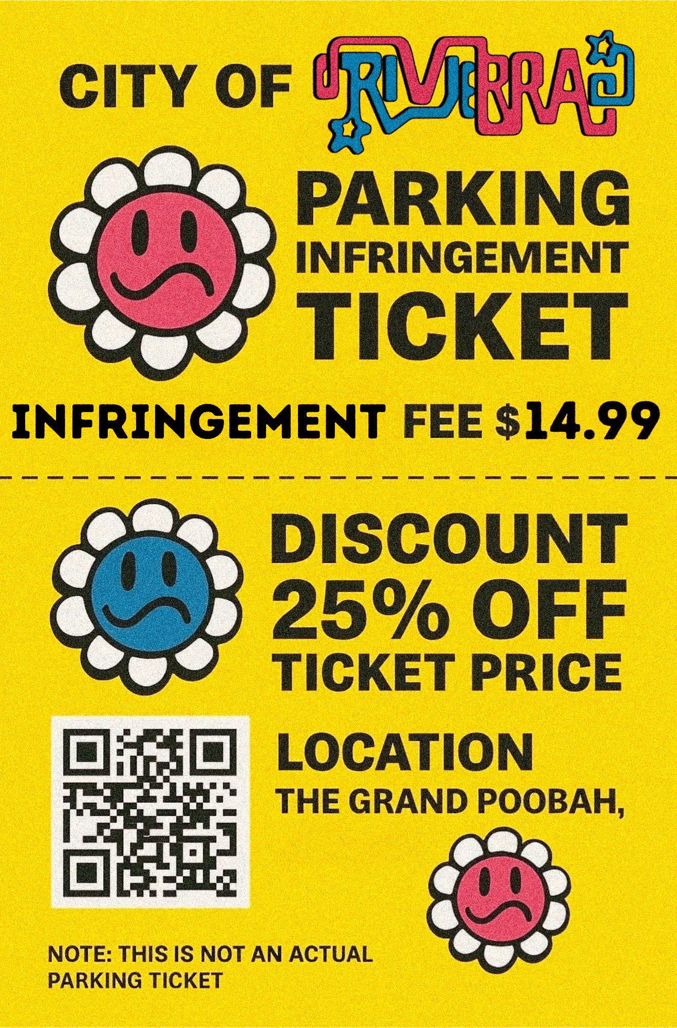 CAR PARK FEE TICKET